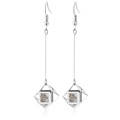 Boucles d&#39;oreilles en zircon tridimensionnelles en alliage SPHANGJIE OEM ALLI